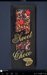 Sweet Choco Málna-fekete áfonya-Csokigolyó 100g
